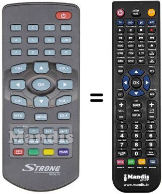 Gleichwertige Fernbedienung REMCON1349